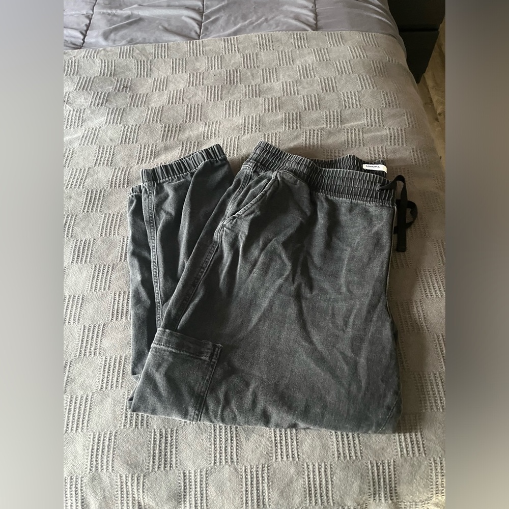 Sonoma Black Denim Joggers
